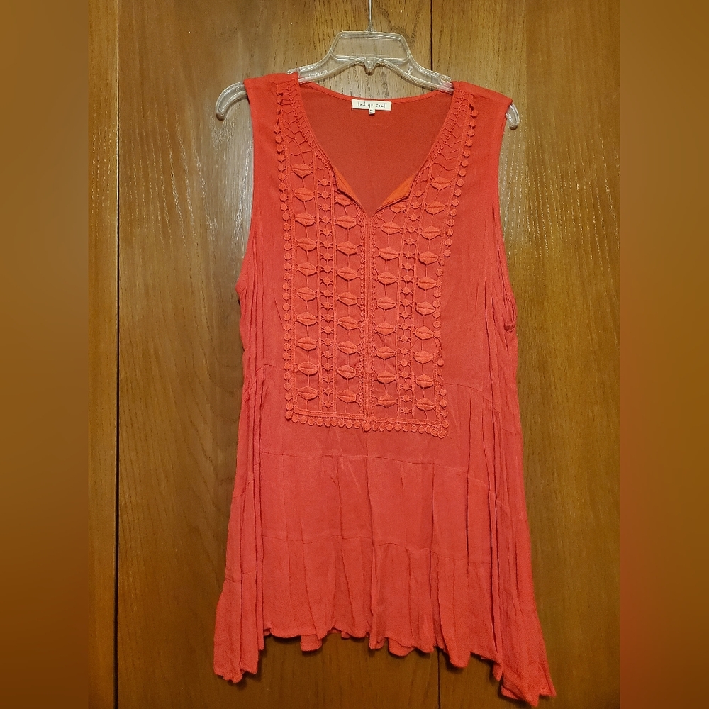 Indigo Soul sleeveless top